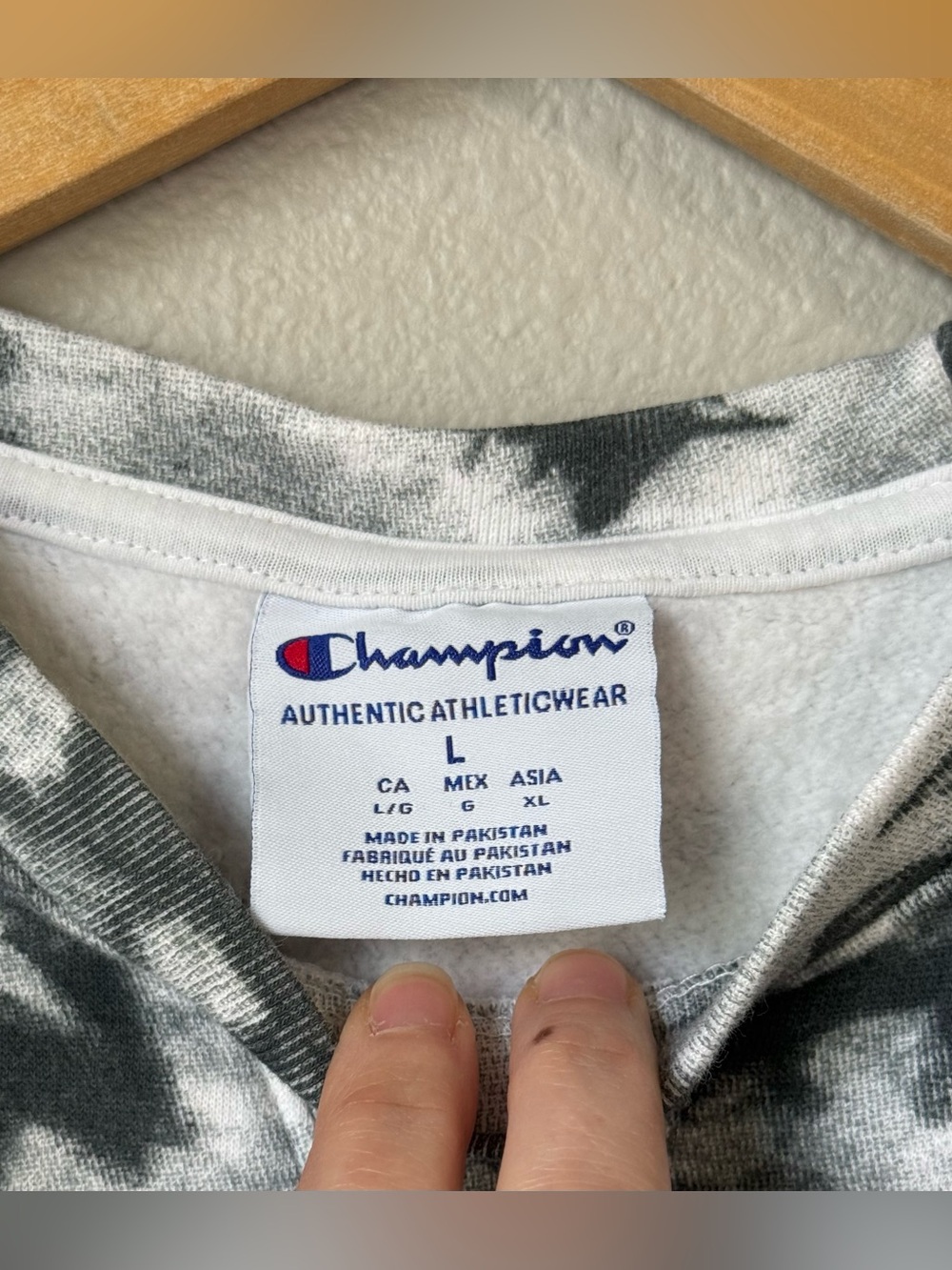 Champion Washington State University Cropped Long Sleeve Top Women’s Size Large - Picture 2 of 5
